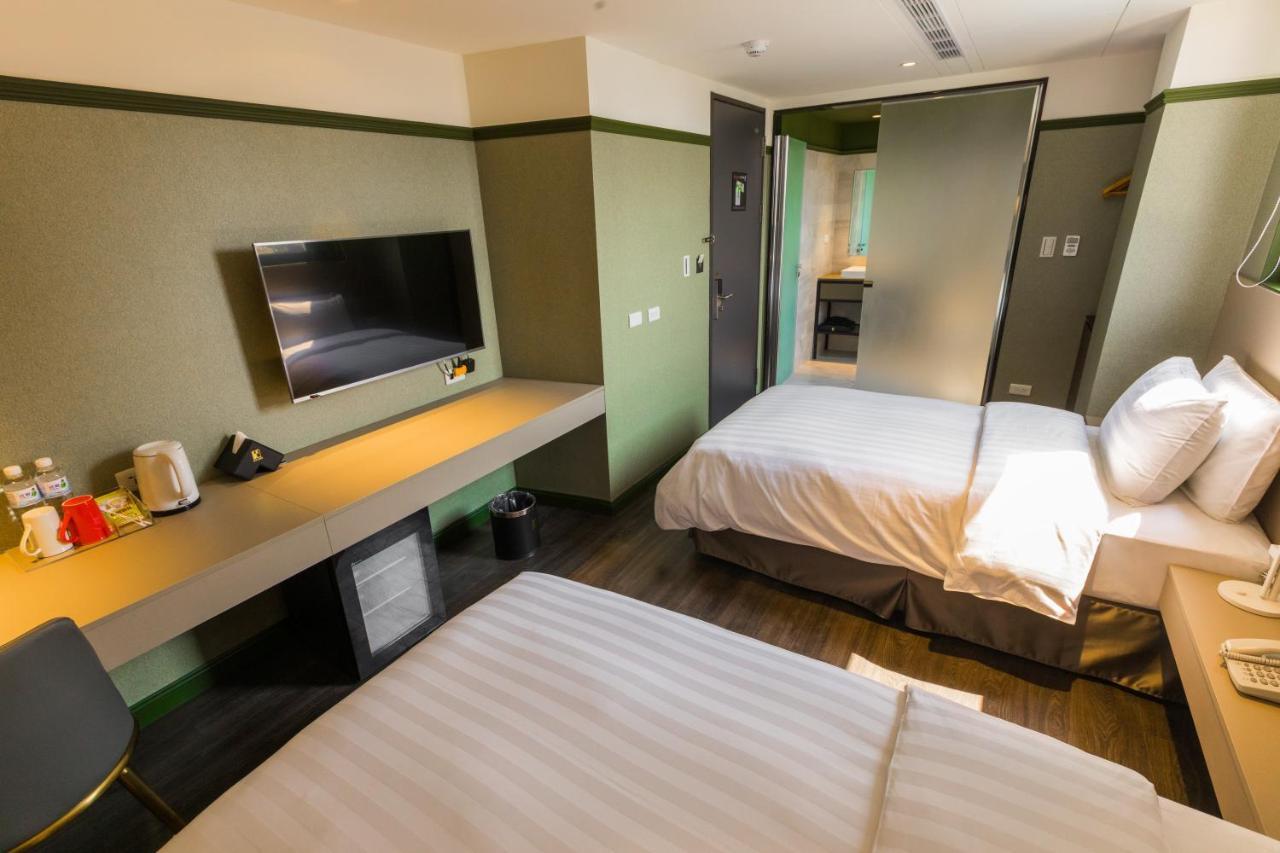 Q21 Hotel Kaohsiung Buitenkant foto